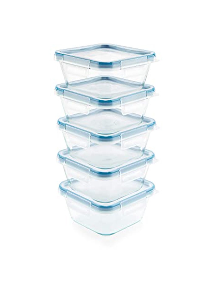 Set 3 Conservadores Potes Plasticos Para Comidas Con Tapas C